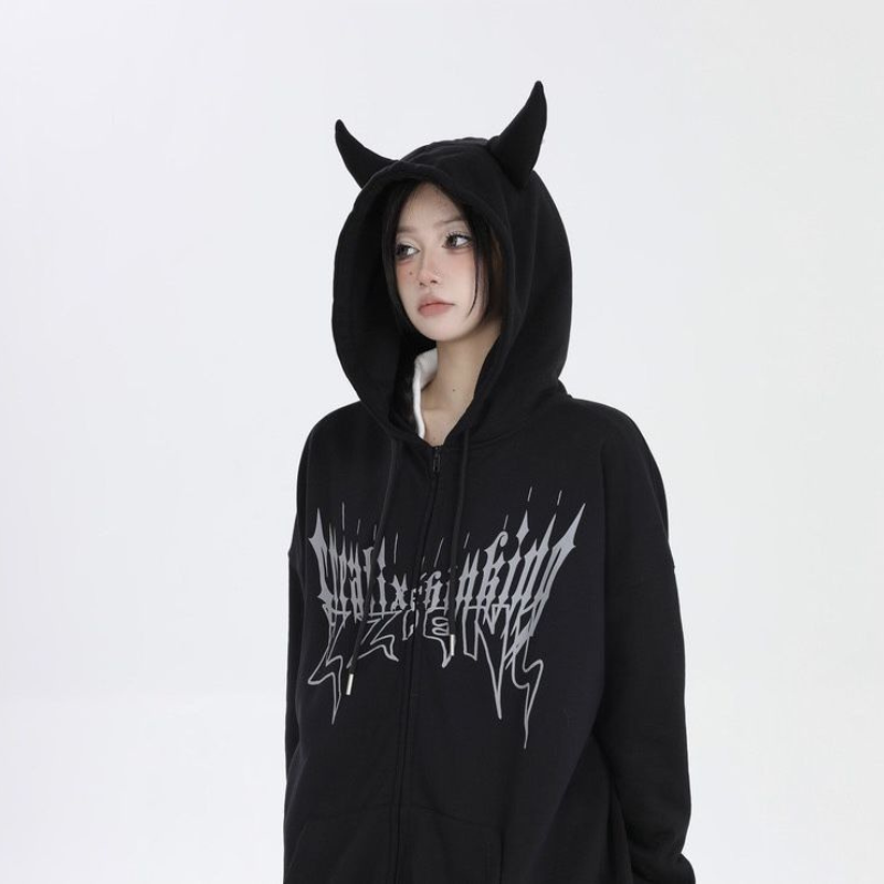 High Street Devil Zipper Jacket
