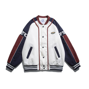 Vintage High Street Racing Baseball Jacket