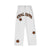 Urban Star Letter Embroidery Straight Leg Jeans