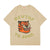 Cute Tiger Print Cotton T-shirt