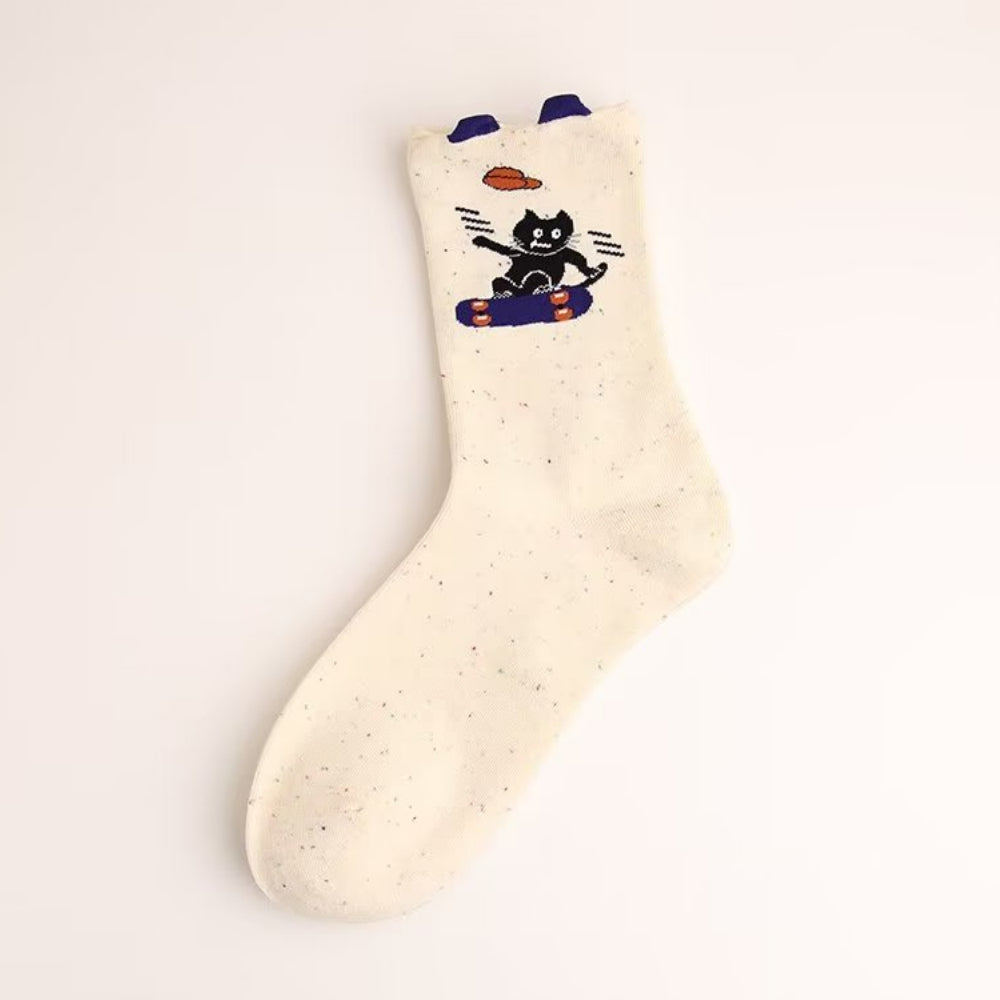 Funny Cartoon Animal Socks