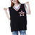 Women's Preppy Style Star Embroidered Knit Vest