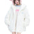 Women's Versatile Letter Embroidered Coat