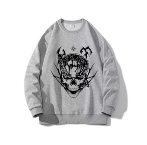 Skull Graphic Sweatshirt