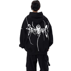 Women's Hip Hop Spider Hoodie